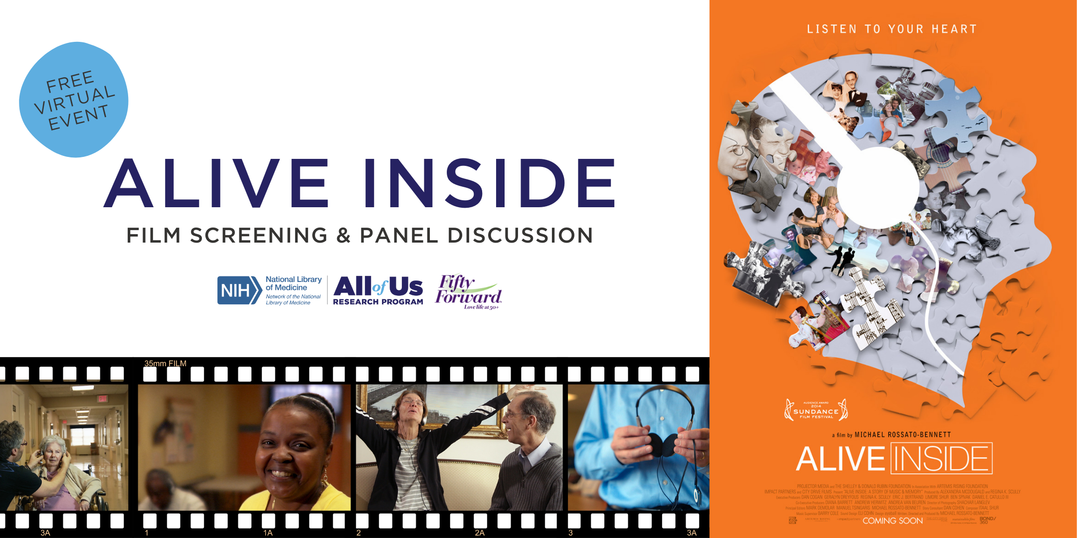 Alive Inside: Free Film Screening and Panel Discussion